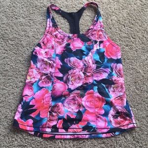 Lululemon Petal Tank Garden Rose Floral
